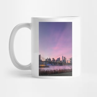 Dumbo Brooklyn Colorful Sunset Mug